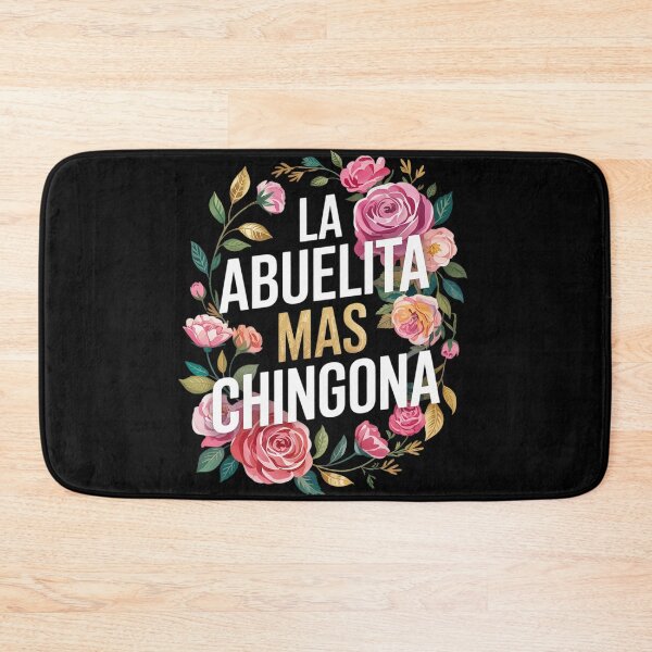 Item preview, La Abuelita Mas Chingona Spanish Granny Grandma Floral  designed and sold by KotexTemu.