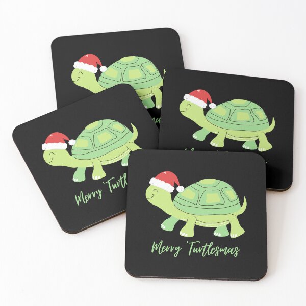 Item preview, Turtle Christmas Merry Turlesmas Funny Turtle  designed and sold by ArtStudiobyIta.