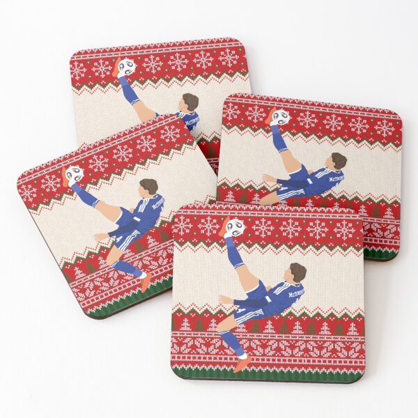 Item preview, Scott McTominay Scotland Christmas Design overhead kick designed and sold by Gegenpress Design.