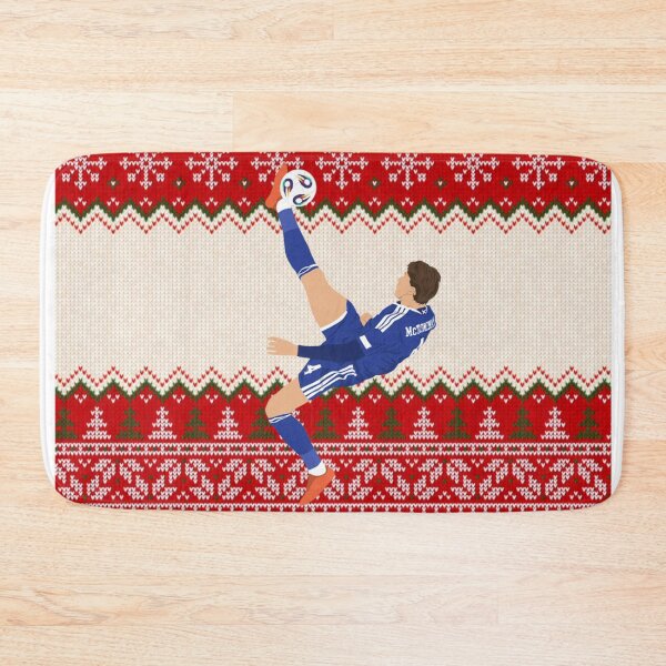 Item preview, Scott McTominay Scotland Christmas Design overhead kick designed and sold by Gegenpress Design.