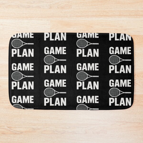 Item preview, Game Plan Tennis Racket Design designed and sold by Dogandesighn.