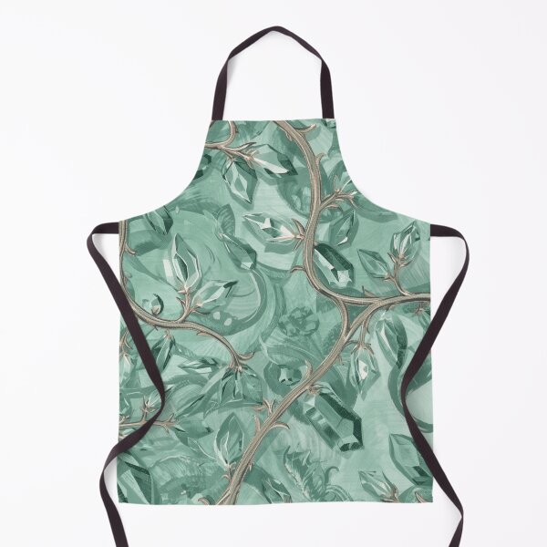Item preview, Emerald Crystal Vine Pattern Luxurious Botanical Gem Design designed and sold by Trueways.