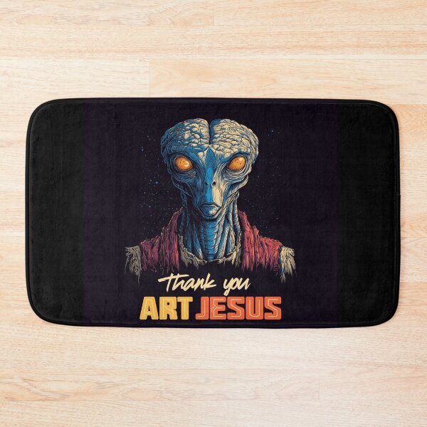 Item preview, Alien Art Jesus Deluxe Planet Version  designed and sold by Zen Candy 3000 Travis Nicholas Zariwny.