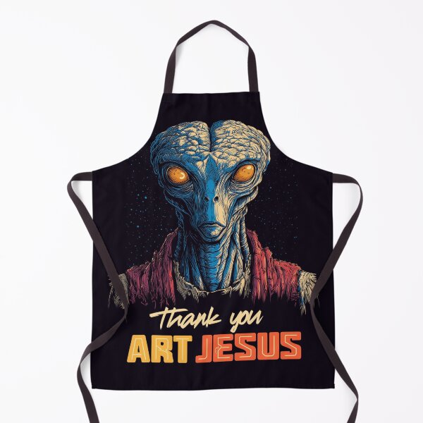 Item preview, Alien Art Jesus Deluxe Planet Version  designed and sold by Zen Candy 3000 Travis Nicholas Zariwny.