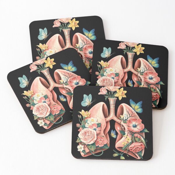 Item preview, Lungs Made of Flowers - Blossoming Respiratory Beauty  designed and sold by KotexTemu.