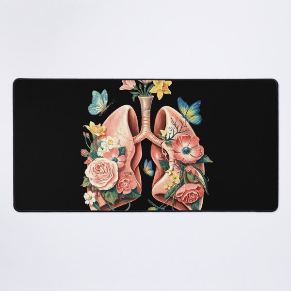 Item preview, Lungs Made of Flowers - Blossoming Respiratory Beauty  designed and sold by KotexTemu.