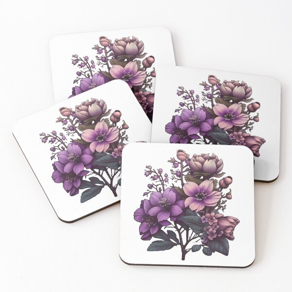 Item preview, Purple Flowers designed and sold by therodion.
