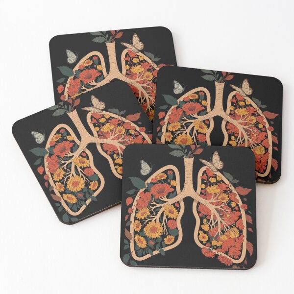 Item preview, Lungs Made of Flowers - Blossoming Respiratory Beauty1  designed and sold by KotexTemu.