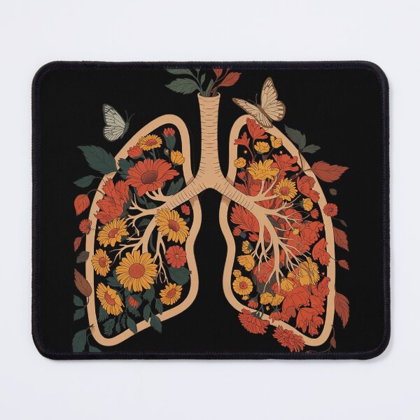 Item preview, Lungs Made of Flowers - Blossoming Respiratory Beauty1  designed and sold by KotexTemu.