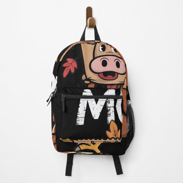 Item preview, Funny Running Turkey Wearing Cow Bag Disguise Moo Holiday Art designed and sold by Chaya Reid.