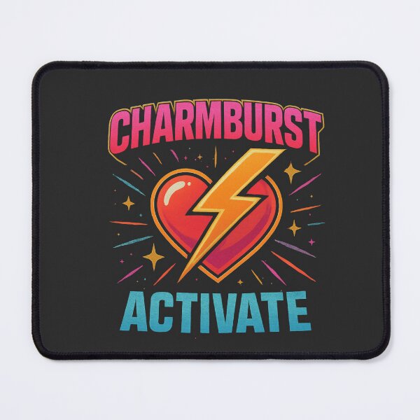 Item preview, Charmburst Activate – Heart Lightning Meme Design designed and sold by MOAVE-Design.