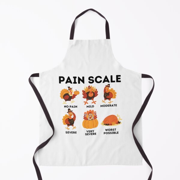 Item preview, Turkey Thanksgiving Scale Assessment Vintage Trauma Nurse Funny Pain Pain designed and sold by PAMELANUNZIO.