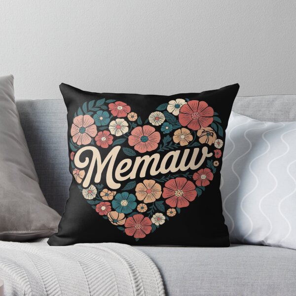 Item preview, Memaw Floral Heart Flower Mother's Day  designed and sold by KotexTemu.
