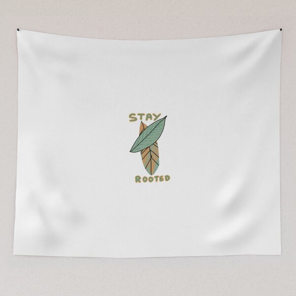 Item preview, Stay Rooted Botanical Leaf Quote Design designed and sold by Popstudio85.