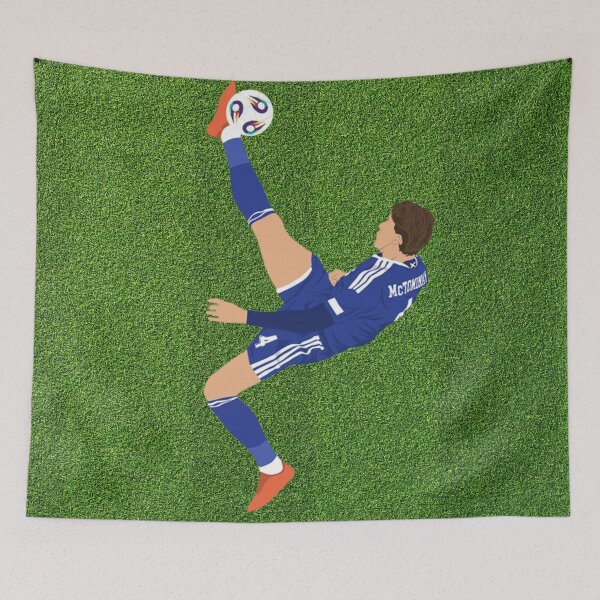 Item preview, Scott McTominay Scotland Soccer Design overhead kick designed and sold by Gegenpress Design.