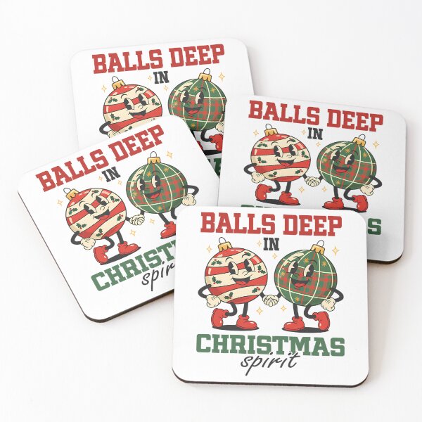 Item preview, In Vintage Holiday Balls Christmas Quote Happy Couple Deep designed and sold by JasonesNance.