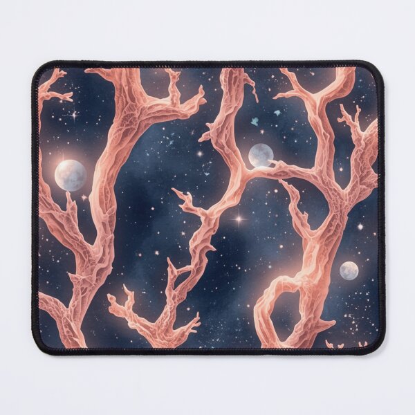 Item preview, Cosmic Coral Tree Pattern Glowing Fantasy Galaxy Design designed and sold by Trueways.