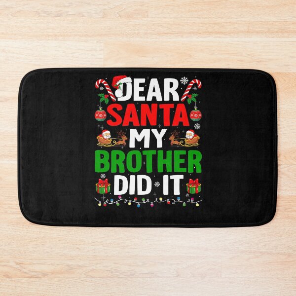 Item preview, Hermano Vacaciones Retro Es Mi Gracioso Navidad Vintage Querido ¿Hizo Santa? designed and sold by MediarMedic.