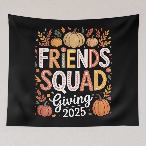 Item preview, Friendsgiving Party Friends 90s Humor Turkey Thankful Squad designed and sold by Daleburuling.