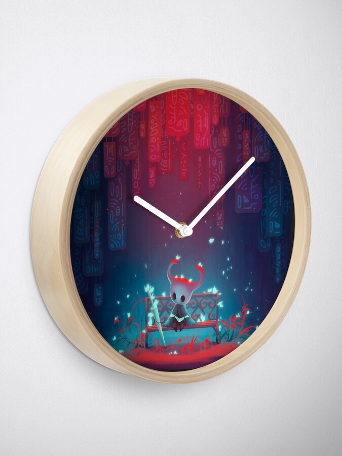 Alternate view of Hollow Knight Clock