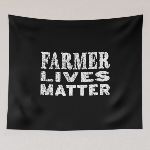 Item preview, FARMER LIVES MATTER, farming farm local food production ranch no farmers no food designed and sold by Jt41.