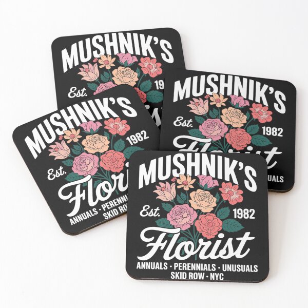 Item preview, Mushnik's Florist Est 1982 Flower Arranger Floral  designed and sold by KotexTemu.