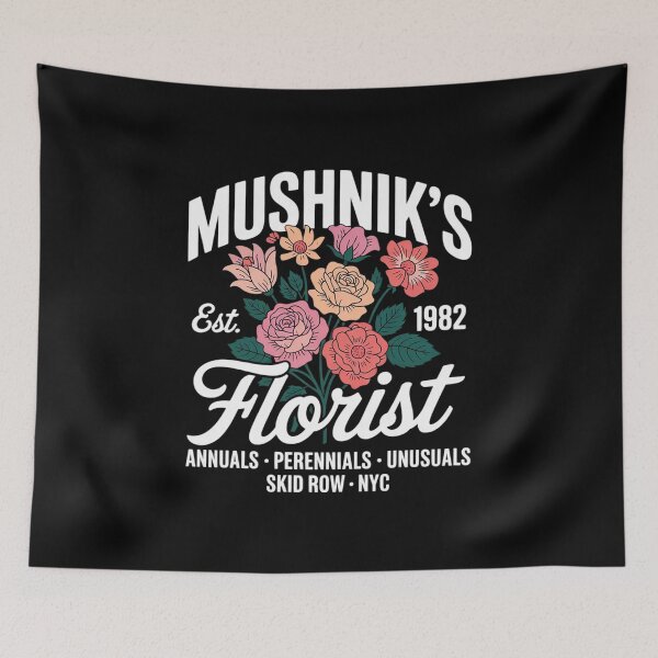 Item preview, Mushnik's Florist Est 1982 Flower Arranger Floral  designed and sold by KotexTemu.