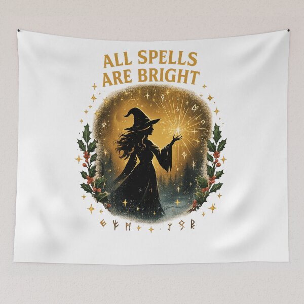 Item preview, All Spells Are Bright designed and sold by TreeWyzard Creations.