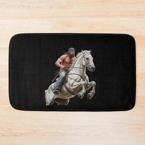 Item preview, Bigfoot Sasquatch USA Mullet Bandana Horse Riding designed and sold by PowAcademy.