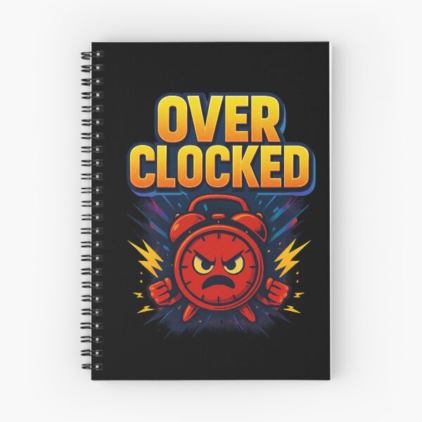 Item preview, Overclocked – Funny Rage Clock Meme Design designed and sold by MOAVE-Design.