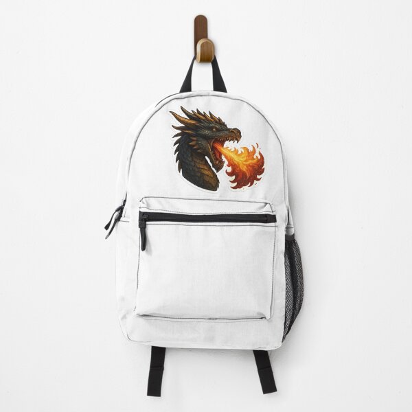 Item preview, Fire Dragon Fury – Epic Flame Sticker designed and sold by SarahsSZN.