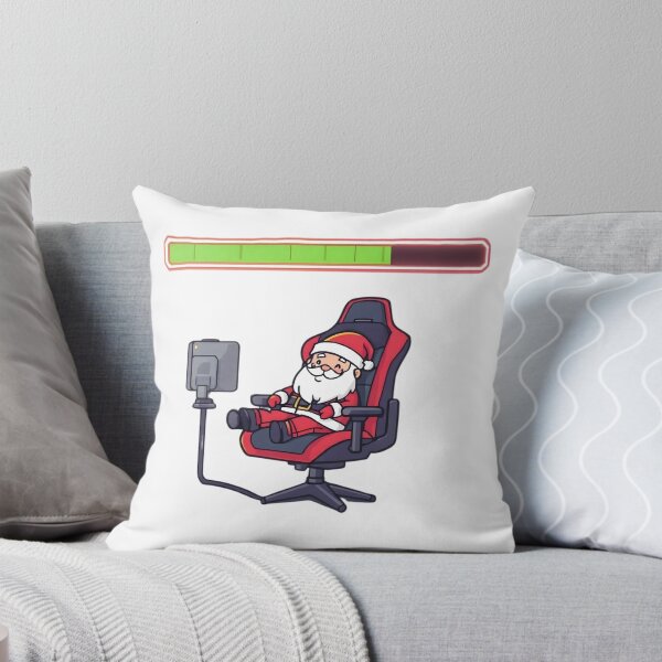 Item preview, Gamer Santa Loading Bar PNG | Cute Christmas Gamer Clipart | Holiday Gaming Art designed and sold by SoulenCify.