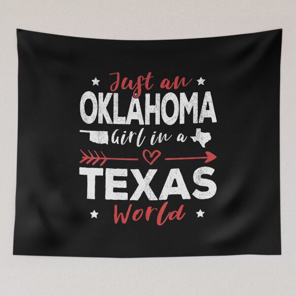Item preview, Just An Oklahoma Girl In A Texas World designed and sold by JanetCarolyn.