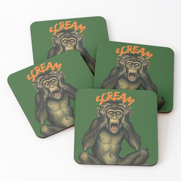 Item preview, Screaming Monkey – Wild Energy Art Design designed and sold by CoolstoffStudio.