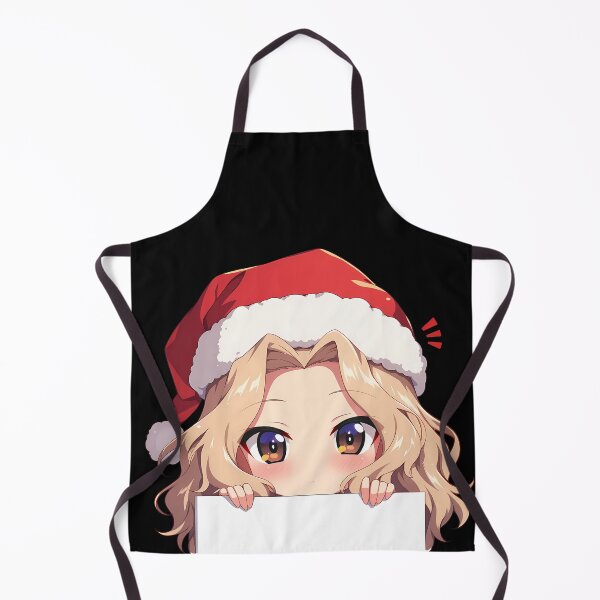 Item preview, Und Kay Christmas Kawaii Girls Und Panzer Anime Girl Chibi Holiday Peeker designed and sold by thedarvills.