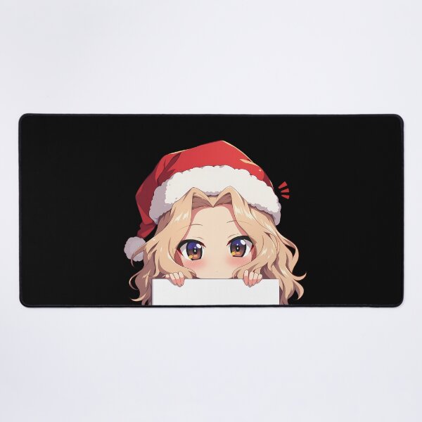 Item preview, Und Kay Christmas Kawaii Girls Und Panzer Anime Girl Chibi Holiday Peeker designed and sold by thedarvills.