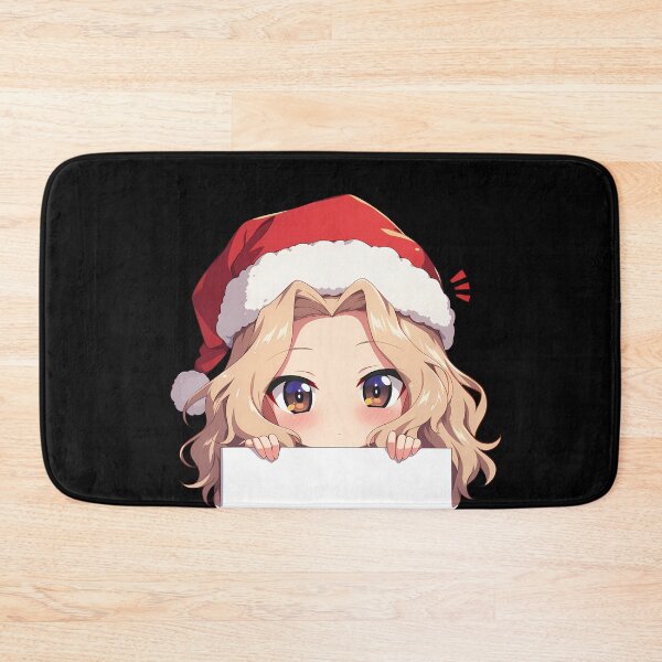 Item preview, Und Kay Christmas Kawaii Girls Und Panzer Anime Girl Chibi Holiday Peeker designed and sold by thedarvills.