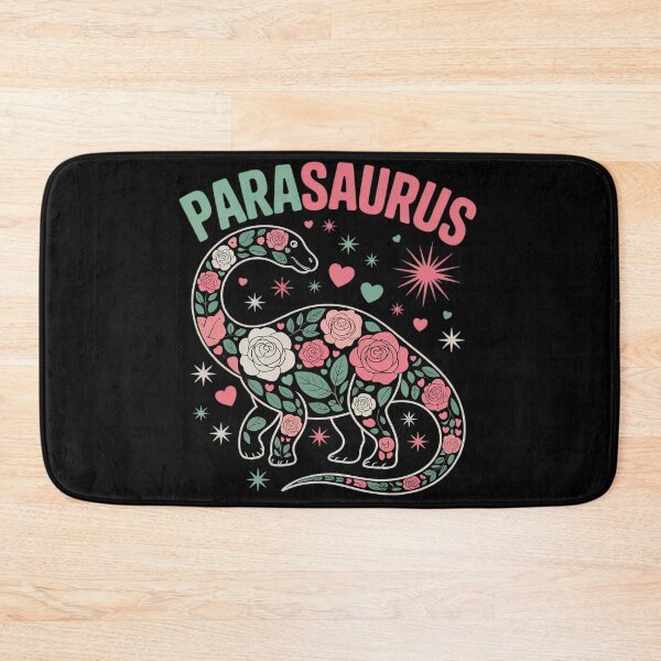 Item preview, Parasaurus Watercolor Floral Paraeducator Dinosaur  designed and sold by KotexTemu.