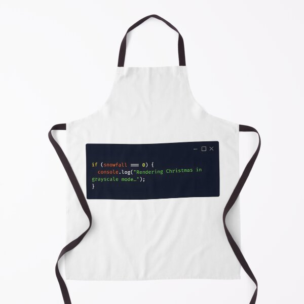 Item preview, JavaScript Holiday Mode – “Grayscale Christmas” designed and sold by Tattee.