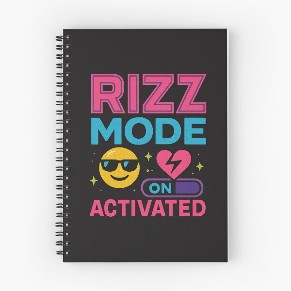 Item preview, Rizz Mode Activated – Cool Emoji Trend Meme Design designed and sold by MOAVE-Design.