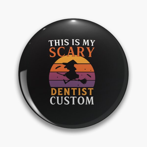 Item preview, This Is My Scary Dentist Costume – Funny Halloween Dentist Shirt designed and sold by Printsouf.