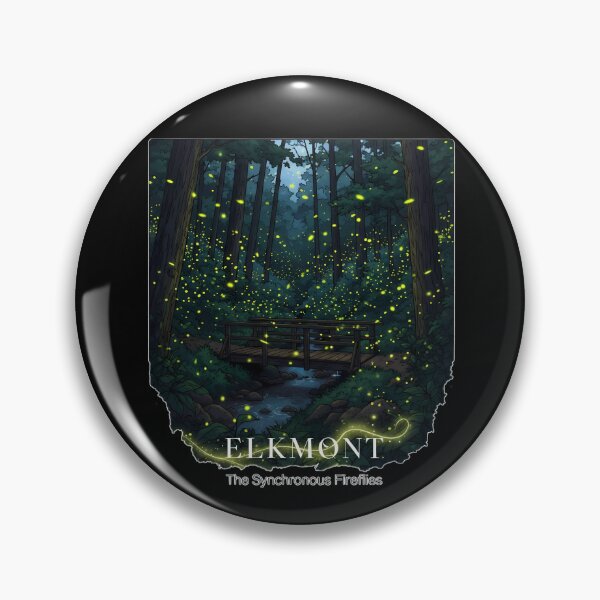 Item preview, Magical Fireflies at Elkmont - Great Smoky Mountains Art designed and sold by Digital Dreams Arts.