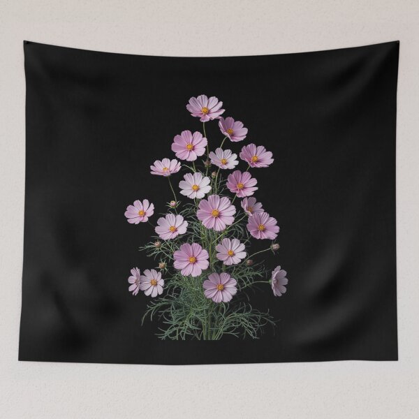 Item preview, Pink Cosmos Flowers  designed and sold by KotexTemu.