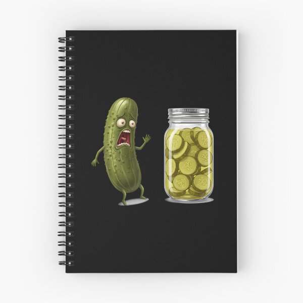 Item preview, Funny Pickle Surprise A Cucumber And A Jar Of Sliced Pickles designed and sold by EstherDiane.