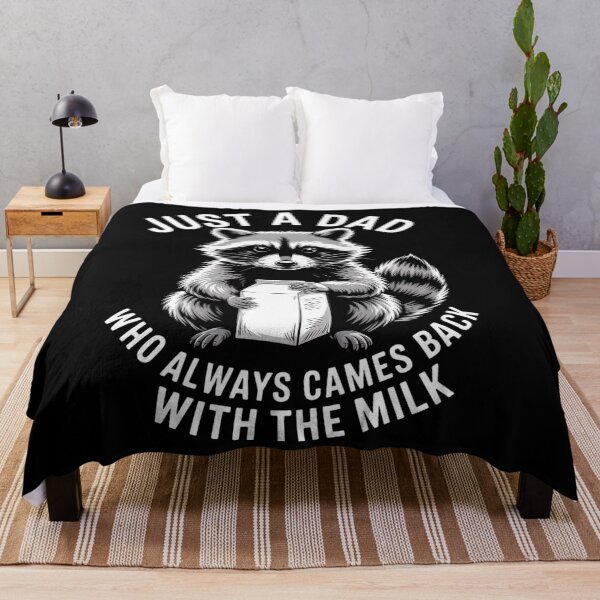 Item preview, Just A Dad Who Always Came Back With The Milk Fathers Day designed and sold by Elenasriveras.