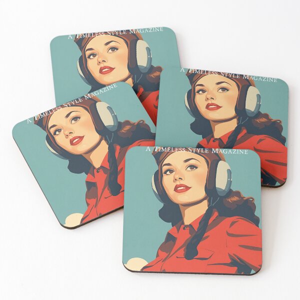 Item preview, Vintage City Magazine - Evelyn Blythe - Female Aviator designed and sold by Vintage City.