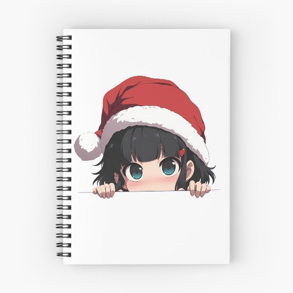 Item preview, Nobuchika Ginoza Psycho Pass Chibi Kawaii Christmas Peeker Anime Holiday Expression designed and sold by thedarvills.