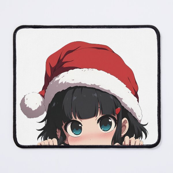 Item preview, Nobuchika Ginoza Psycho Pass Chibi Kawaii Christmas Peeker Anime Holiday Expression designed and sold by thedarvills.