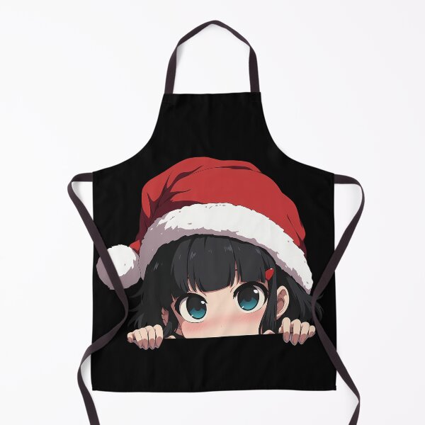 Item preview, Nobuchika Ginoza Psycho Pass Chibi Kawaii Christmas Peeker Anime Holiday Expression designed and sold by thedarvills.