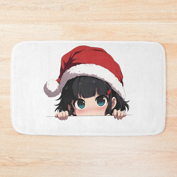 Item preview, Nobuchika Ginoza Psycho Pass Chibi Kawaii Christmas Peeker Anime Holiday Expression designed and sold by thedarvills.
